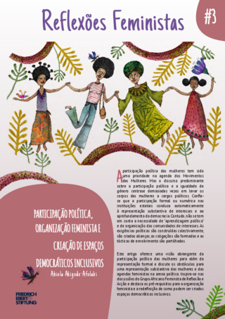 Participação política, organização feminista e criação de espaços democráticos inclusivos